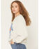 Image #2 - Wrangler Women's Logo Crewneck Sweatshirt, Grey, hi-res