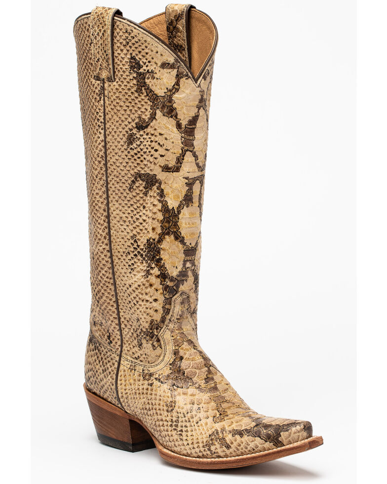 Idyllwind Women's Temptation Western Boots - Snip Toe, Natural, hi-res