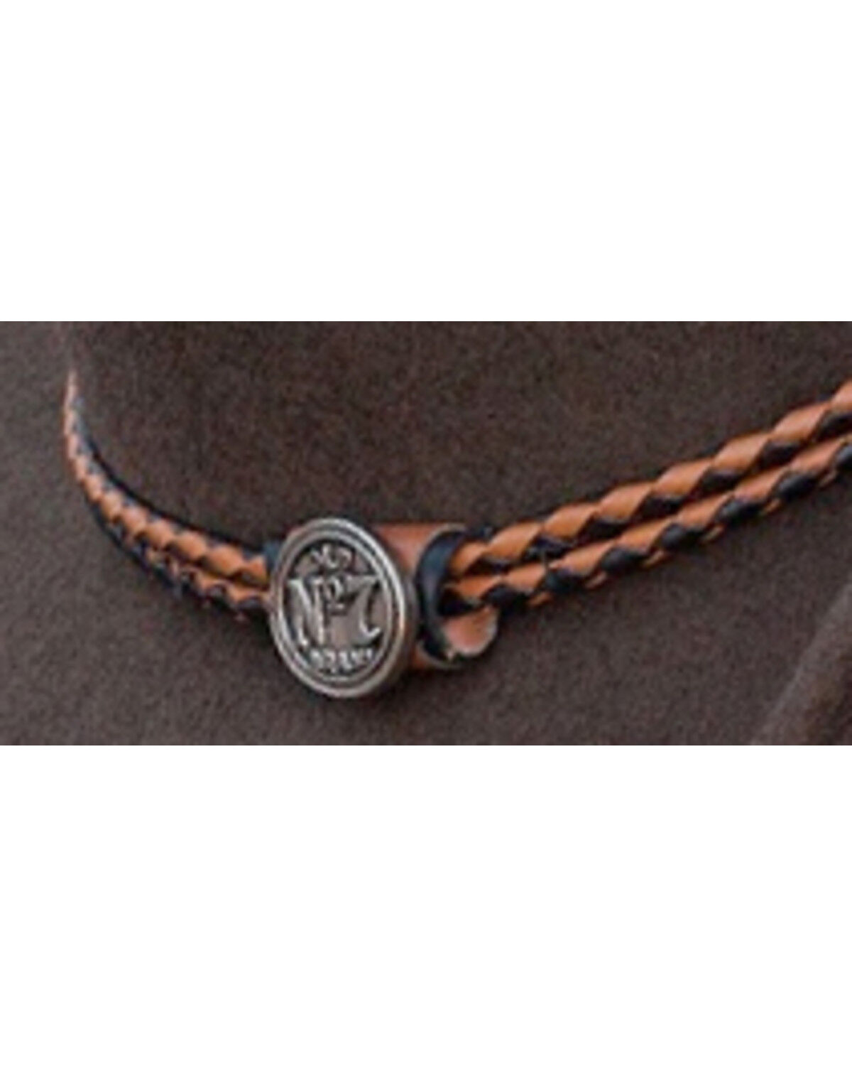 Image #2 - Jack Daniel's Crushable Felt Cowboy Hat, Brown, hi-res