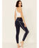 Free People Women's You're A Peach Leggings, Navy, hi-res