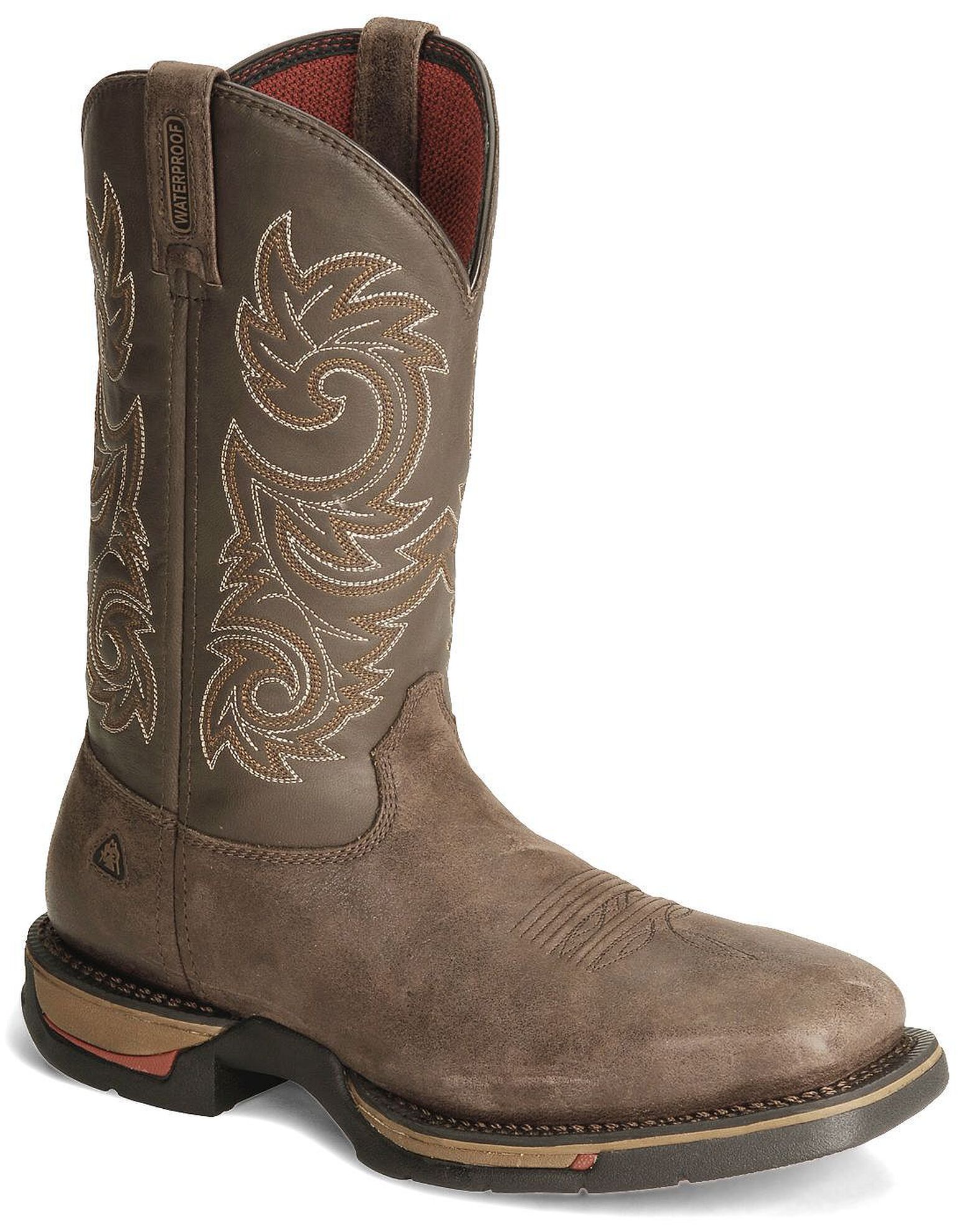 Rocky steel toe cowboy boots on sale