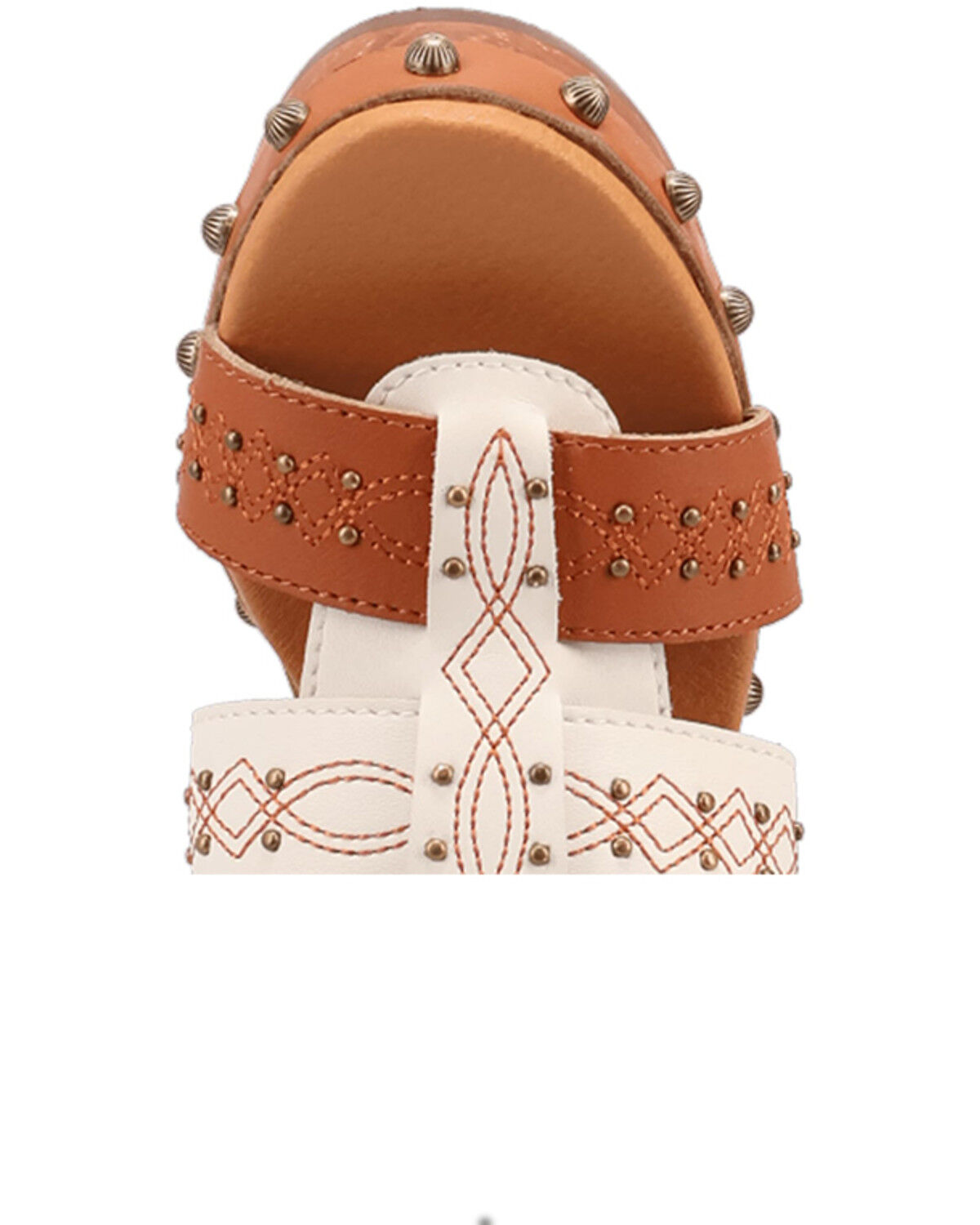 Image #6 - Dingo Women's Chateau Wooden Sandals, Brown, hi-res
