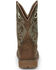 Image #5 - Justin Men's 11" Rush Western Boots - Broad Square Toe, Brown, hi-res