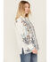 Image #2 - Johnny Was Women's Embroidered Long Sleeve Button-Down Shirt, White, hi-res