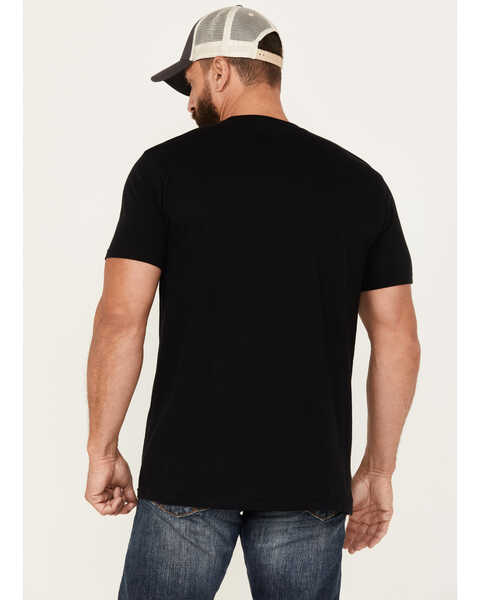 Image #4 - Moonshine Spirit Men's Camo Stitched Short Sleeve Graphic T-Shirt, Black, hi-res