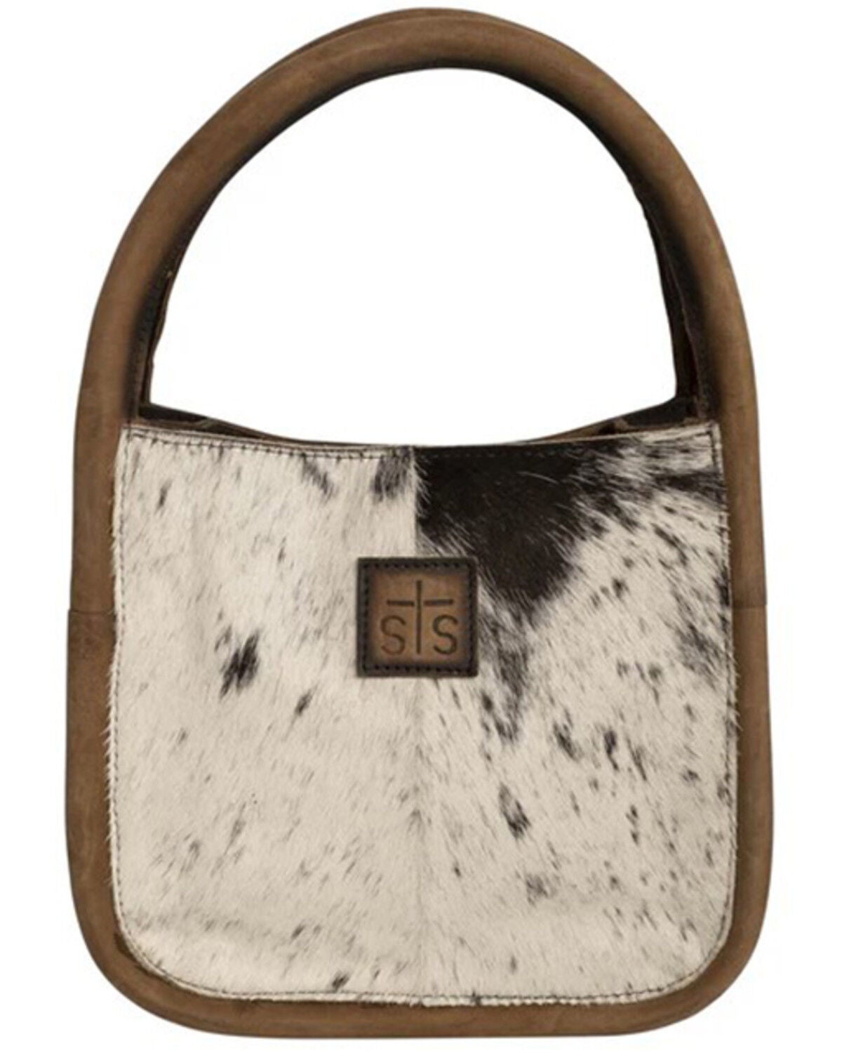 Image #1 - STS Ranchwear by Carroll Women's Cowhide Sugar Satchel, Multi, hi-res