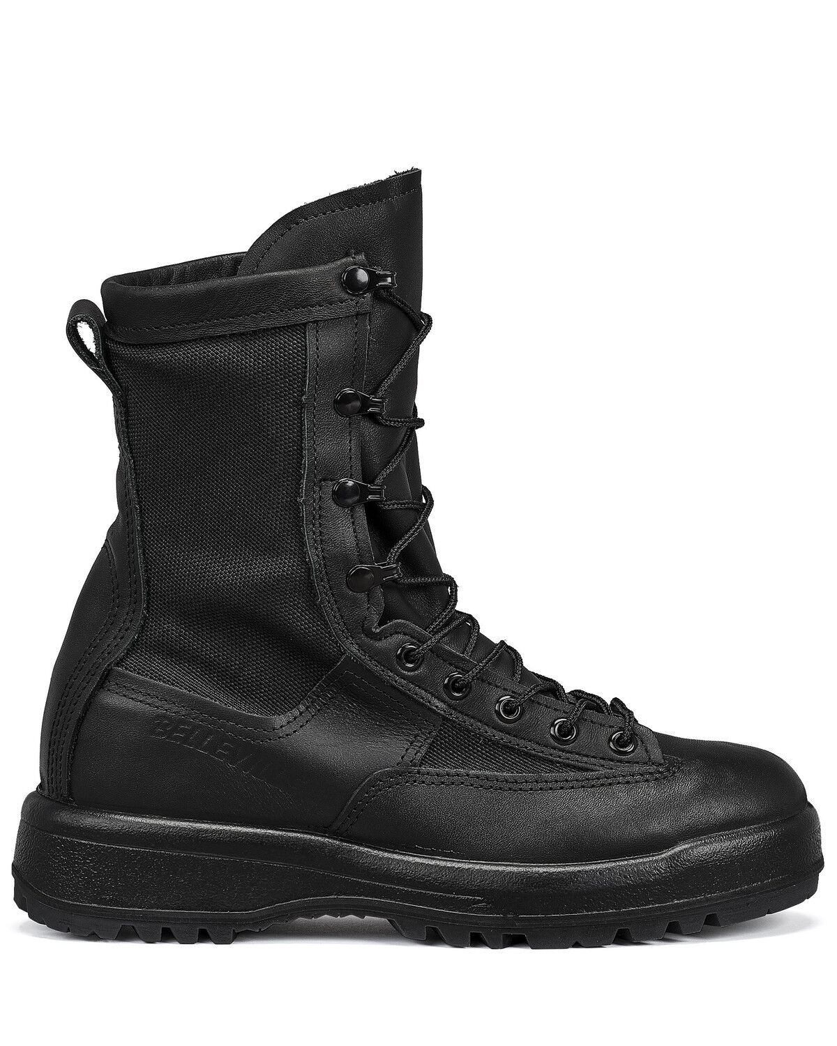 Image #2 - Belleveille Men's Waterproof Duty Boots - Soft Toe, Black, hi-res