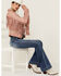 Image #4 - Mauritius Leather Women's Melbourne Pink Fringe Leather Jacket, , hi-res
