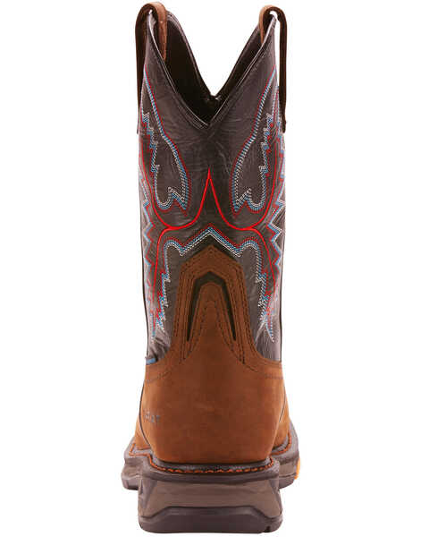 Image #5 - Ariat Men's WorkHog® XT H20 Boots - Carbon Toe, Brown, hi-res