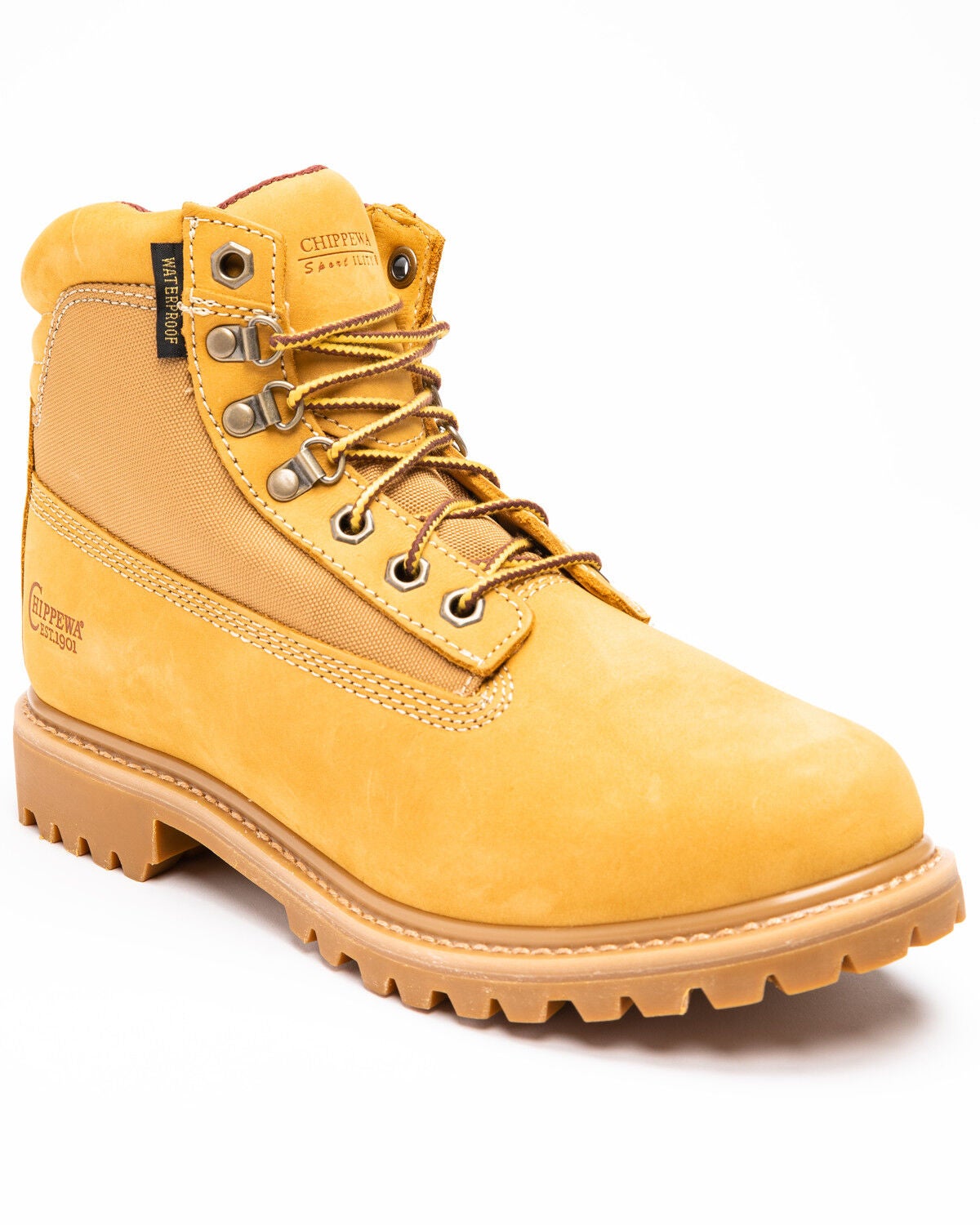 insulated lace up work boots