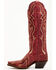 Image #3 - Dan Post Women's 16" Triad Silvie Tall Western Boots - Snip Toe , Wine, hi-res