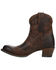 Image #3 - Lane Women's Plain Jane Booties - Round Toe, Cognac, hi-res