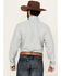 Image #4 - Cinch Men's Micro Striped Long Sleeve Button-Down Western Shirt, Teal, hi-res