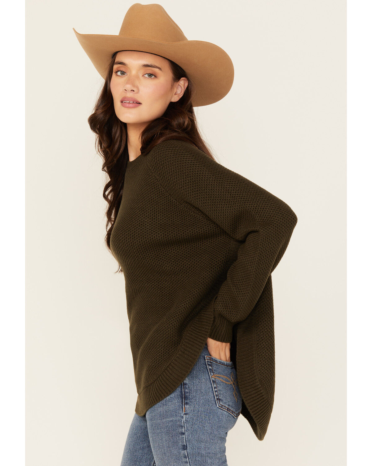 Image #2 - Cotton & Rye Women's Round Bottom Textured Sweater, , hi-res