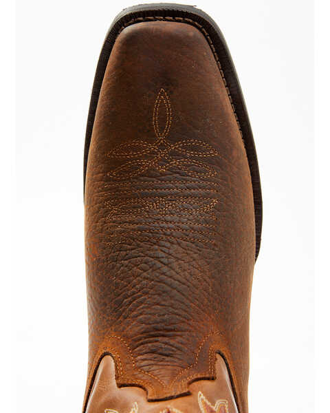 Image #6 - Laredo Men's Mckinney Western Boots - Square Toe, Brown, hi-res