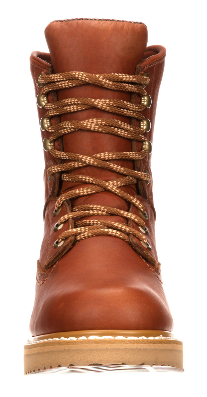 georgia steel toe wedge work boots