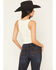 Image #4 - Idyllwind Women's Mama Tried Ribbed Graphic Tank, Cream, hi-res