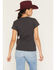 Image #4 - Wrangler X Lainey Wilson Women's Horse Cards Short Sleeve Graphic Tee, Black, hi-res