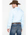 Image #3 - Cinch Men's Striped Print Tencel Long Sleeve Button-Down Western Shirt - Big, Light Blue, hi-res