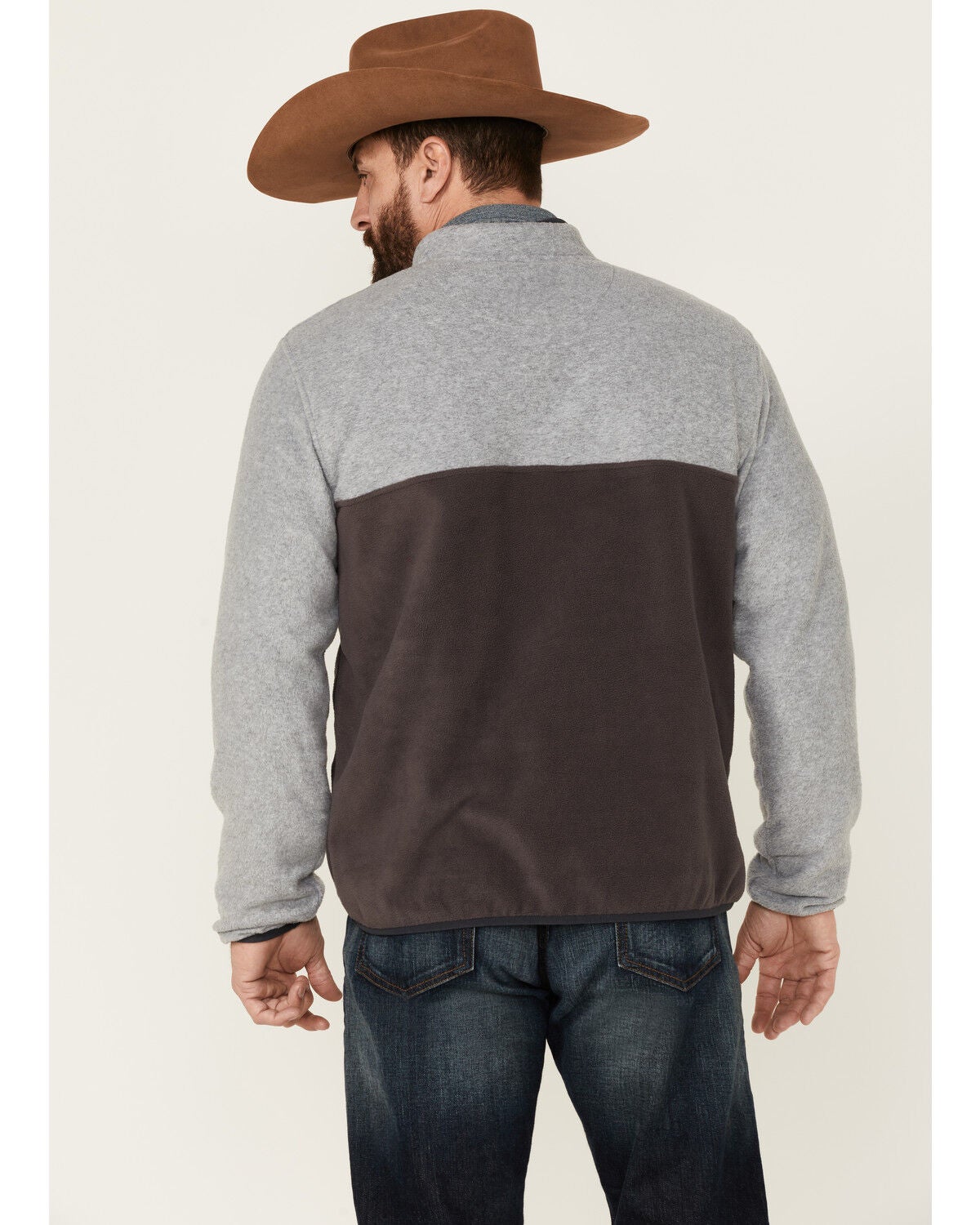 Image #4 - North River Men's Lightweight 1/4 Snap-Front Fleece Pullover, , hi-res