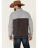 North River Men's Lightweight 1/4 Snap-Front Fleece Pullover , Grey, hi-res
