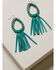 Idyllwind Women's Move Like Me Fringe Earrings, Turquoise, hi-res