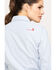 Image #5 - Ariat Women's FR Hermosa Durastretch Work Shirt, White, hi-res