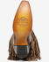 Image #6 - Corral Women's Fringe Studded Western Boots - Snip Toe, Brown, hi-res