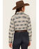 Image #4 - Ariat Women's R.E.A.L. Southwestern Stripe Print Long Sleeve Snap Creekside Western Shirt, Teal, hi-res