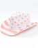 Image #1 - Shyanne Little Girls' Justice Straw Western Hat, Pink, hi-res