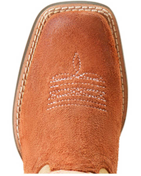 Image #4 - Ariat Boys' Derby Monroe Western Boots - Square Toe , Brown, hi-res
