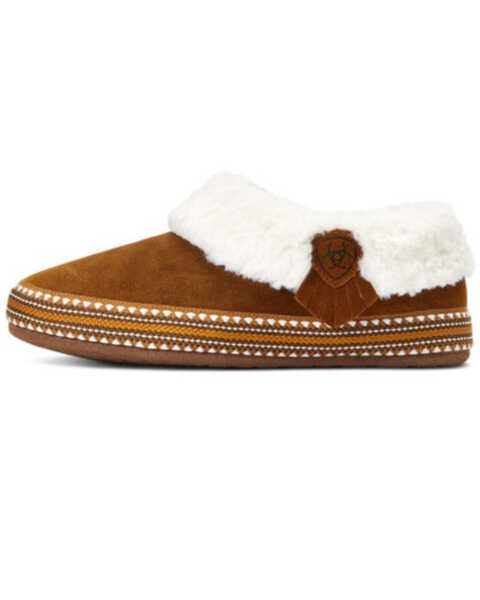Image #2 - Ariat Women's Melody Slippers, Chocolate, hi-res