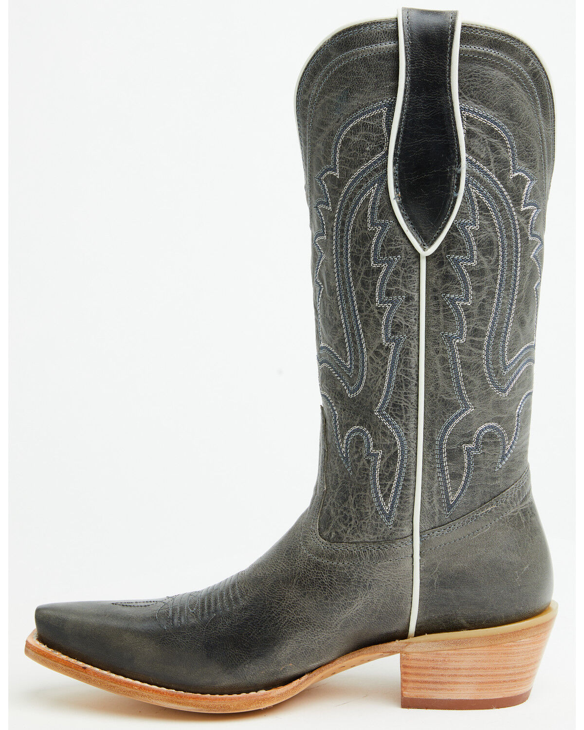 Image #3 - Tony Lama Women's Val Western Boots - Snip Toe, Grey, hi-res