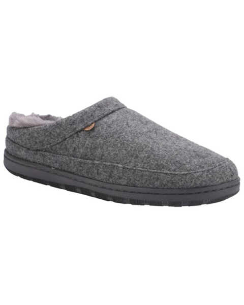 Image #1 - Lamo Footwear Men's Julian Clog Wool Slippers , Grey, hi-res