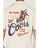 Image #4 - Coors Men's Boot Barn Exclusive Coors Short Sleeve Button-Down Shirt, Natural, hi-res