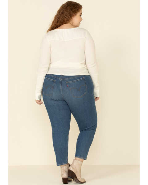 Levi's Women's Moleskin High Rise Wedgie Skinny Jeans - Plus | Sheplers