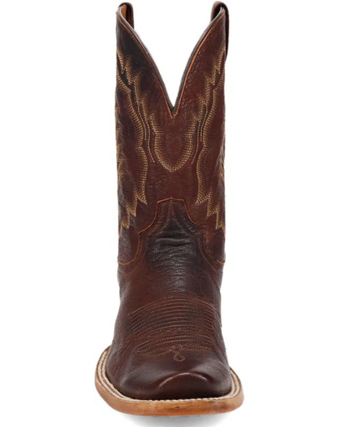 Image #4 - Dan Post Men's Boerne Western Boots - Square Toe, Cognac, hi-res