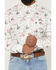 Image #3 - Ariat Men's Tabor Cowboy Print Long Sleeve Button-Down Western Shirt, White, hi-res