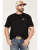 Image #2 - Kimes Ranch Men's Lucky B Short Sleeve Graphic T-Shirt, Black, hi-res