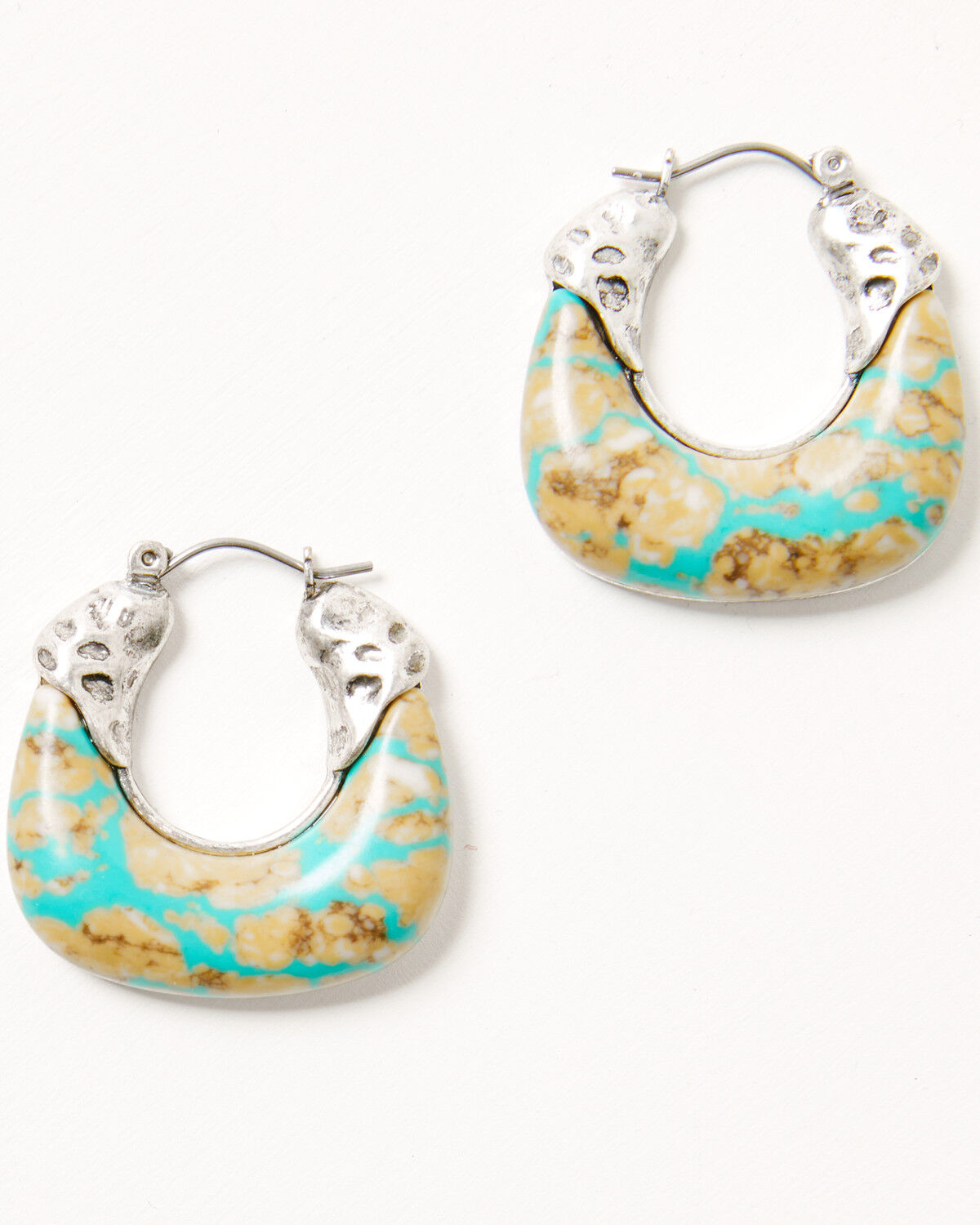 Image #2 - Shyanne Women's Sedona Sky Hoop Earrings, Silver, hi-res
