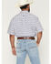 Image #4 - Ariat Men's Baxter Southwestern Print Short Sleeve Button-Down Western Shirt - Tall, White, hi-res
