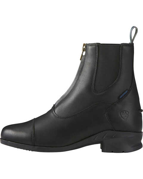 Image #2 - Ariat Women's Heritage IV Zip Paddock Boots - Round Toe, Black, hi-res