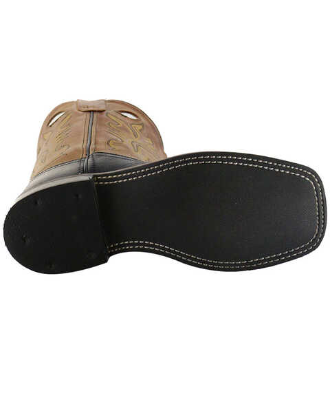 Image #5 - Cody James Boys' Canyon Western Boots - Square Toe, Black, hi-res