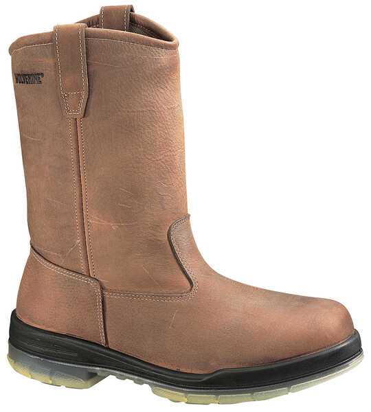 Wolverine DuraShocks® Insulated Waterproof Pull-On Work Boots - Steel Toe, Ceramic, hi-res