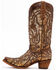 Image #3 - Corral Women's Golden Luminary Roots Western Boots - Snip Toe, Lt Brown, hi-res