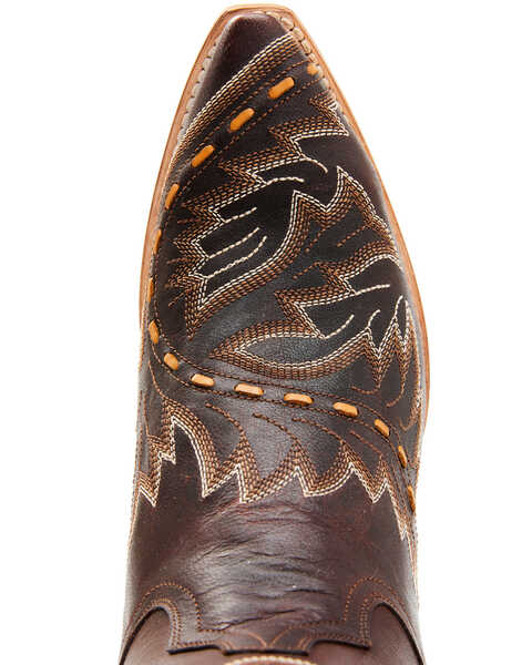 Dan Post Men's Sidewinder Western Boots - Snip Toe, Chocolate, hi-res