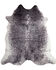 Image #1 - Carstens Home Faux Cowhide Black & White Brindle Rug, Black, hi-res