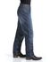 Image #2 - Cinch Men's Black Label Dark Wash Loose Fit Tapered Denim Jeans , Dark Blue, hi-res