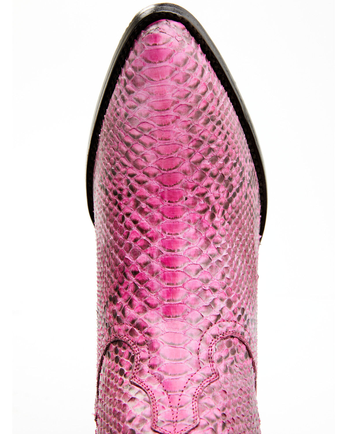Image #6 - Idyllwind Women's Badass Exotic Python Western Booties - Round Toe, Pink, hi-res