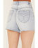 Rolla's Women's Mirage High Rise Light Wash Denim Short, Light Wash, hi-res